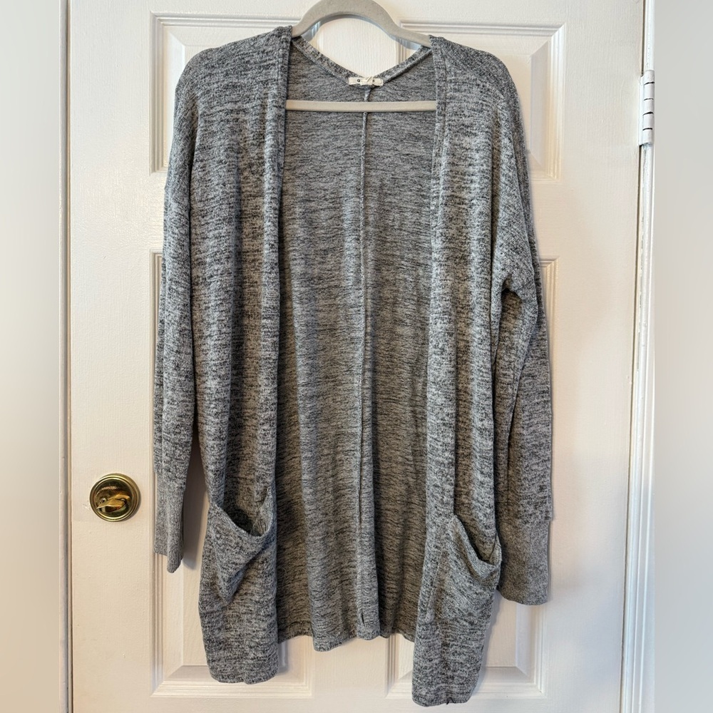 Garage Heather Gray Women's Cardigan